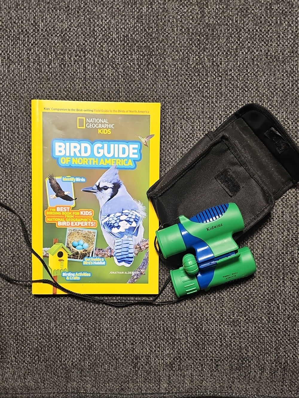National Geographic Kids Bird Guide Of North America With Binoculars And Case